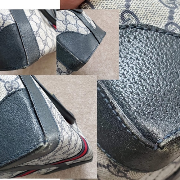 Fair Condition Vintage Gucci Boston Doctor Handbag - Picture 4 of 8